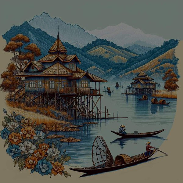 Quelle est la meilleure façon de visiter les villages flottants du lac Inle en Birmanie ?