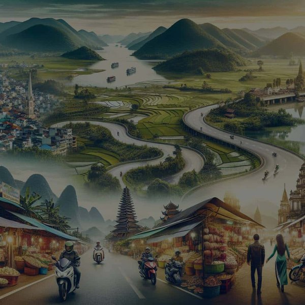 Quelles sont les meilleures routes pour un voyage à moto à travers le Vietnam ?