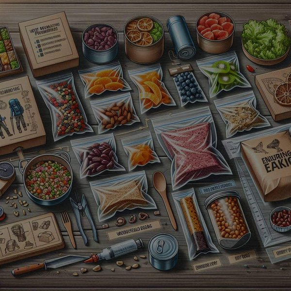 Comment préparer et emballer des repas énergétiques pour des randonnées en camping?